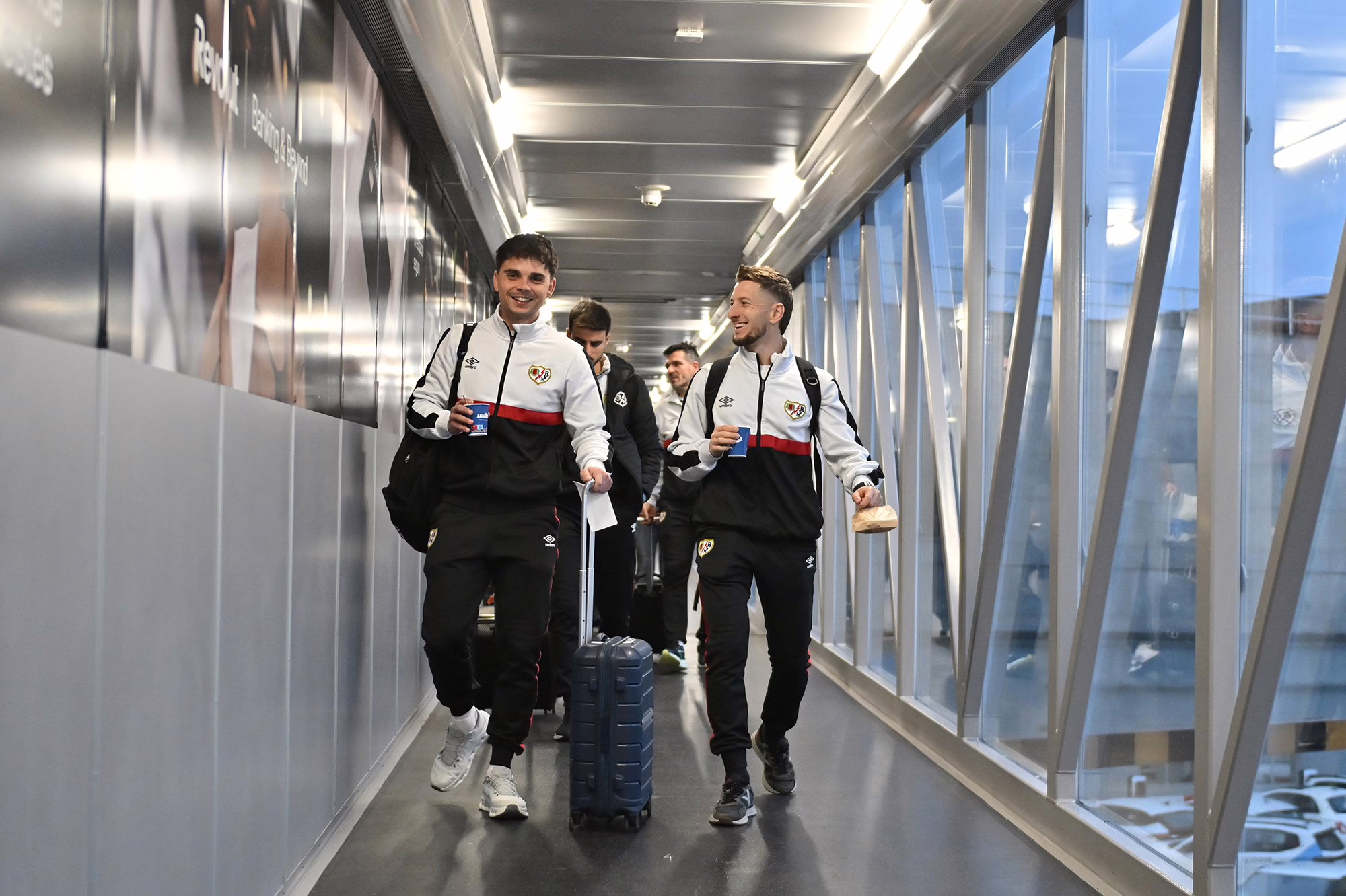 El Rayo Vallecano ha llegado a Bialystok.