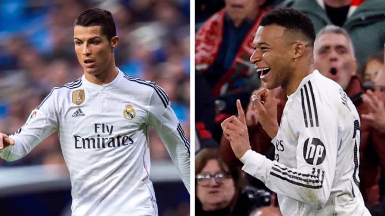 Mbappé logra un año extraordinario y se aproxima a dos marcas históricas de Cristiano.