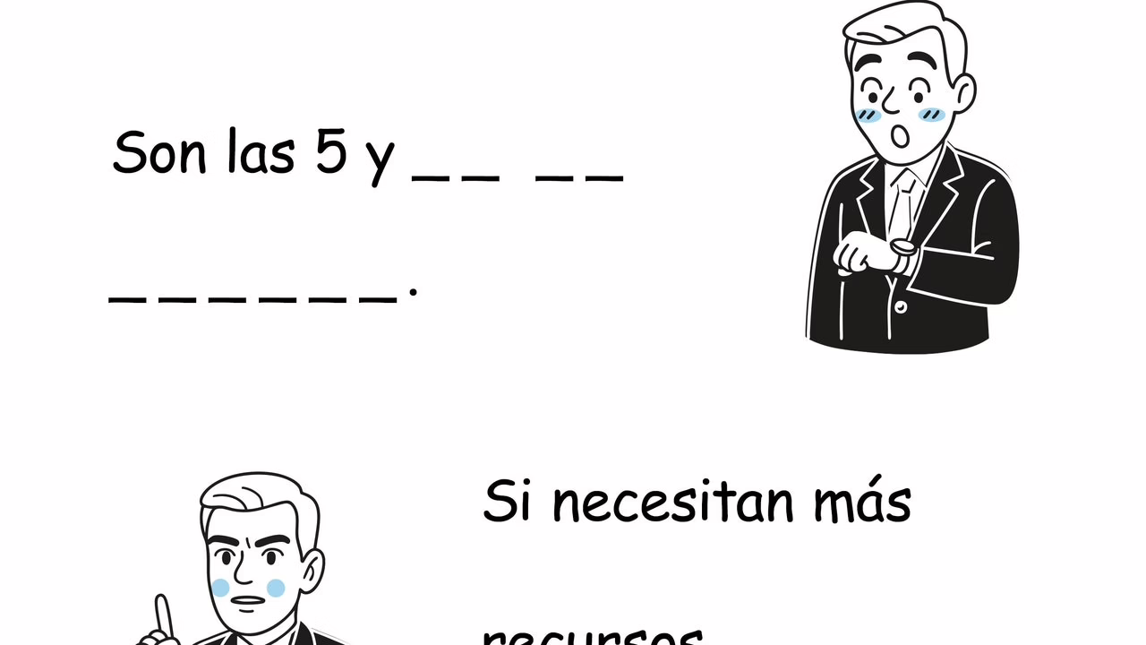 Ya son las cinco y aún no he comido