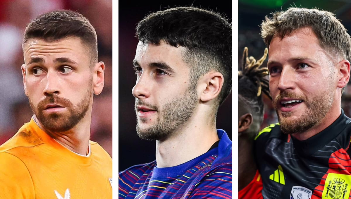Luis de la Fuente acerca de Unai Simón, Joan García y Álex Remiro: "No elijo a futbolistas del Real Madrid, Barcelona o Athletic, sino a futbolistas españoles."