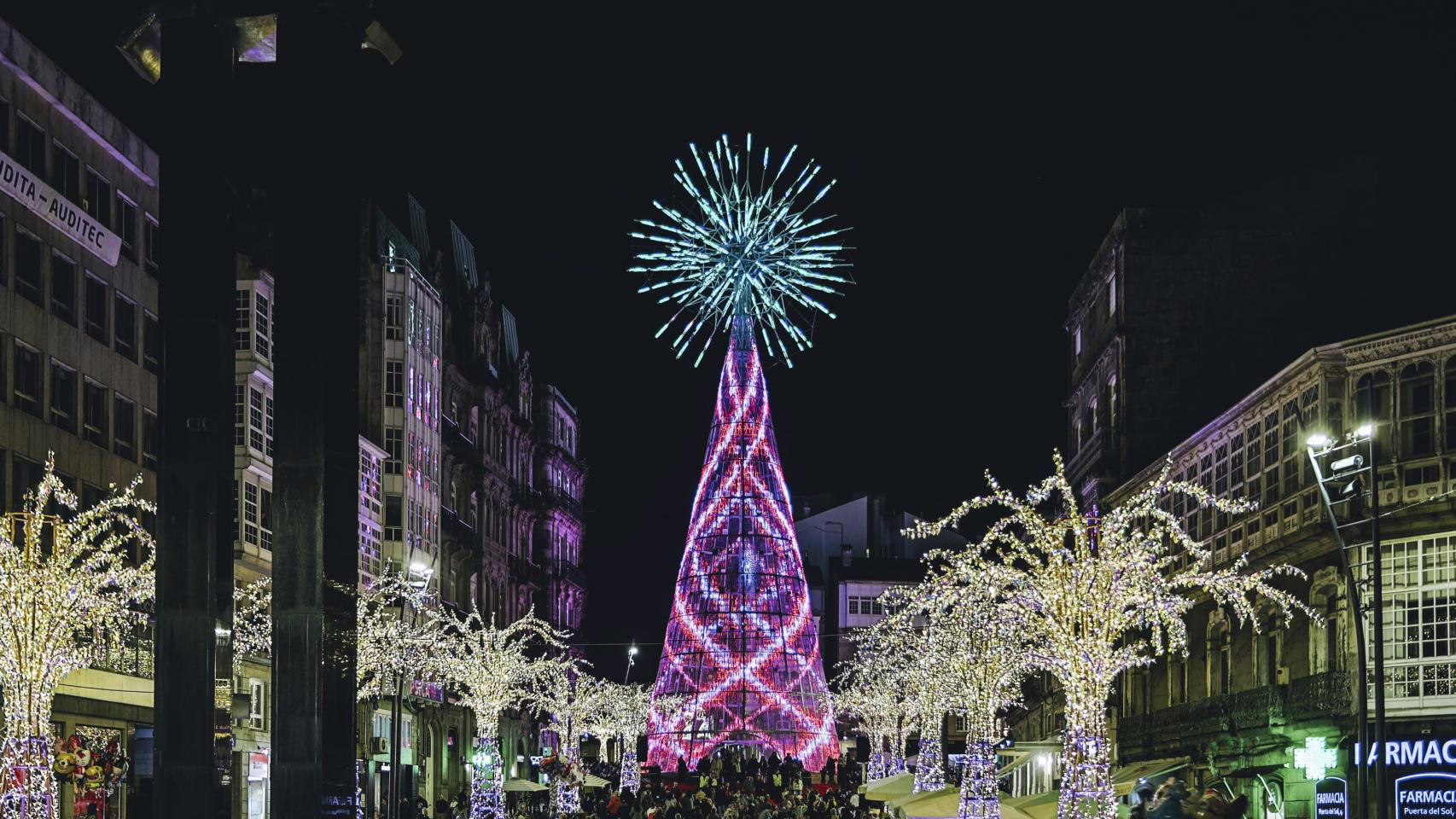 Se ha anunciado la fecha para el apagado de las luces navideñas en Vigo.