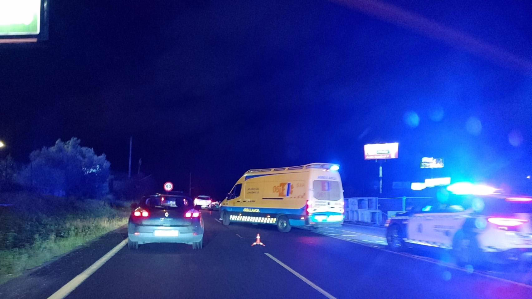 Fallece un hombre mayor tras ser impactado por un vehículo en la AP-9 de A Coruña, en la entrada de Alfonso Molina.