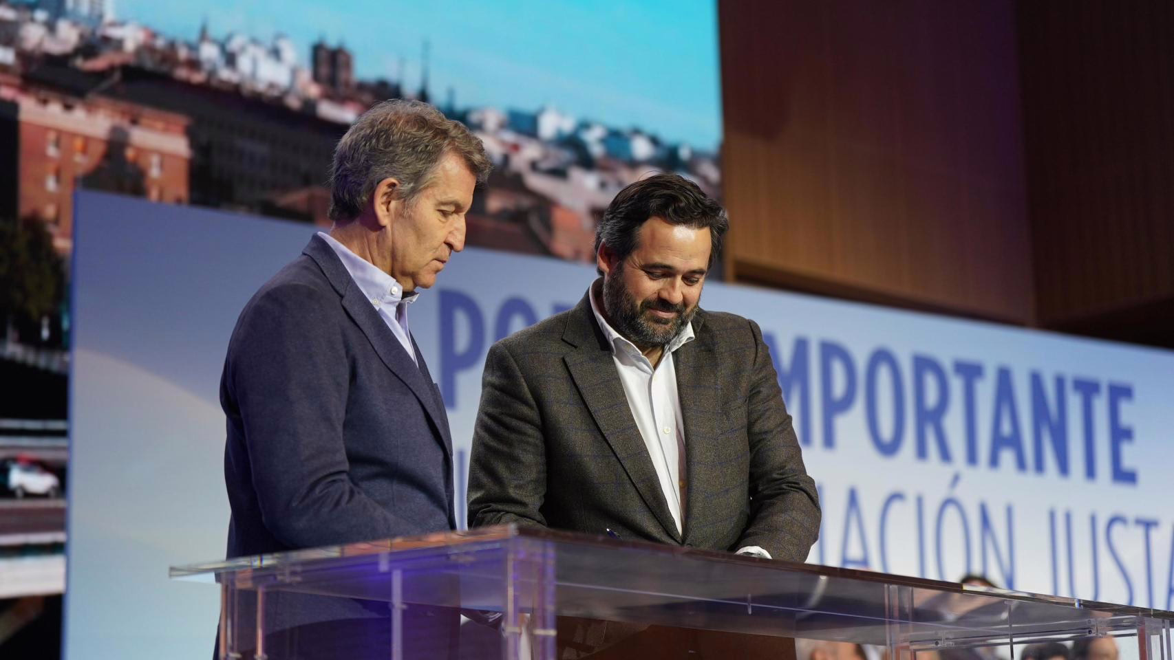 Núñez suscribe la 'Declaración de Zaragoza' en oposición a la financiación de Sánchez y ERC: "Afecta negativamente a Castilla-La Mancha".