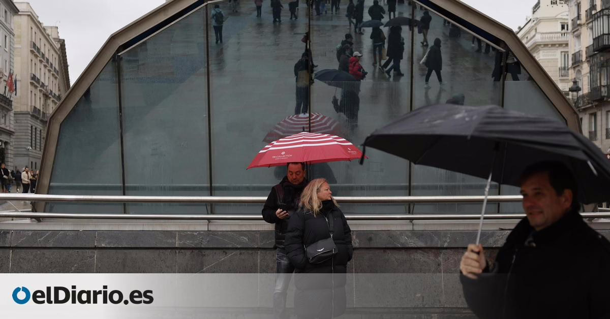 EL CLIMA EN MADRID: La lluvia será leve este jueves en la ciudad, aunque la nieve persiste en la Sierra acompañada de fuertes vientos.