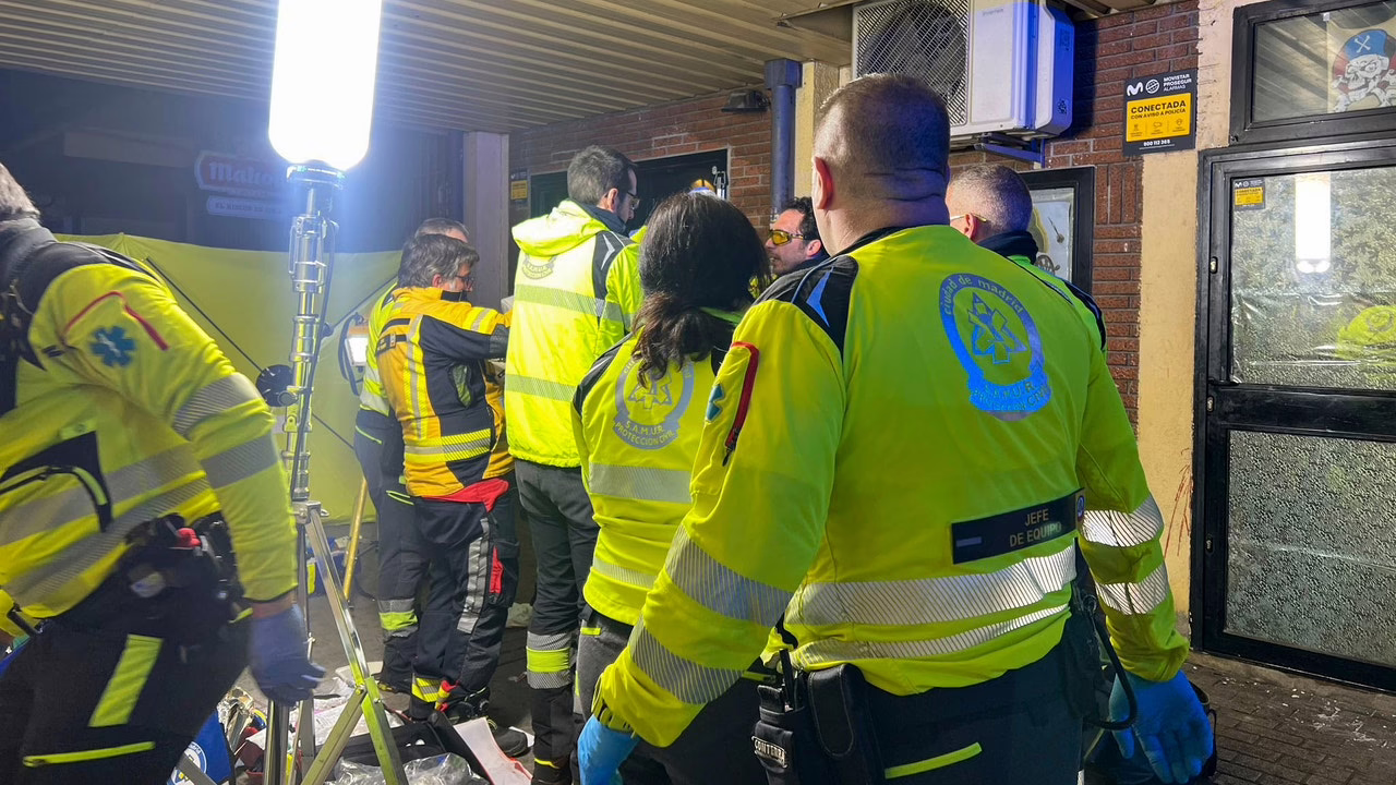 Fallece el marroquí herido por apuñalamiento en una riña entre dos bandas en Madrid.