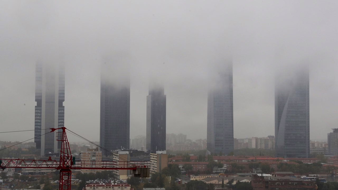 La neblina en Madrid dará lugar a días de lluvia.