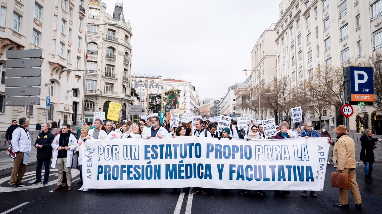 El impacto económico de la huelga de médicos en Madrid.
