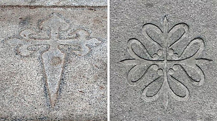 Cruz de Santiago y Cruz de Calatrava