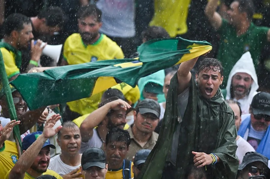 manifestación apoyo Bolsonaro