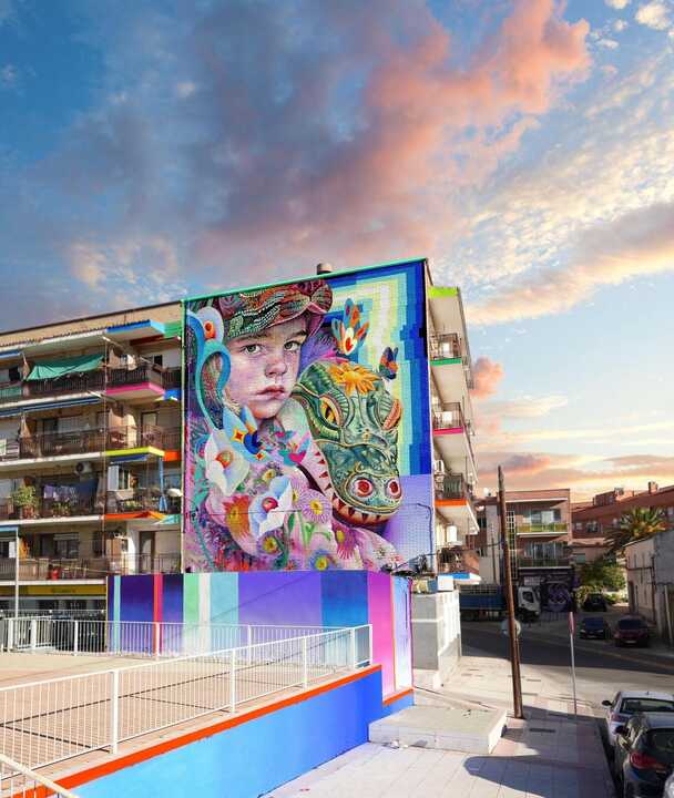 'Niños perdidos', Murfin. Imagen de Street art cities.
