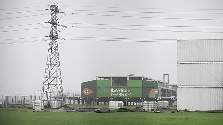 El recinto Iberdrola Music, en Villaverde