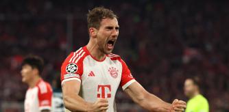 Goretzka celebró así el pase del Bayern a semifinales de la Champions