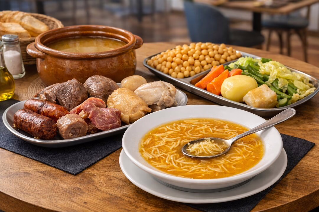 “Jueves de Cocido” en Alcalá de Henares con un menú clásico.