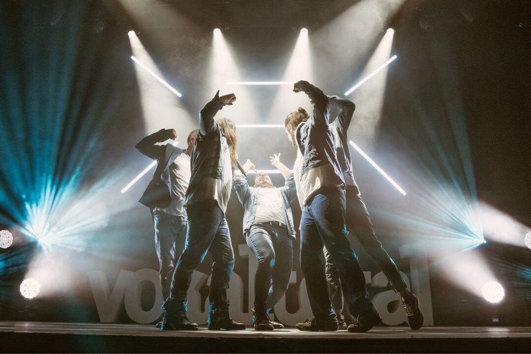 'Vocal Express' en el Teatro Lara de Madrid.