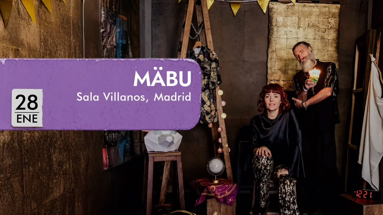 Presentación musical en la Sala Villanos de Madrid.