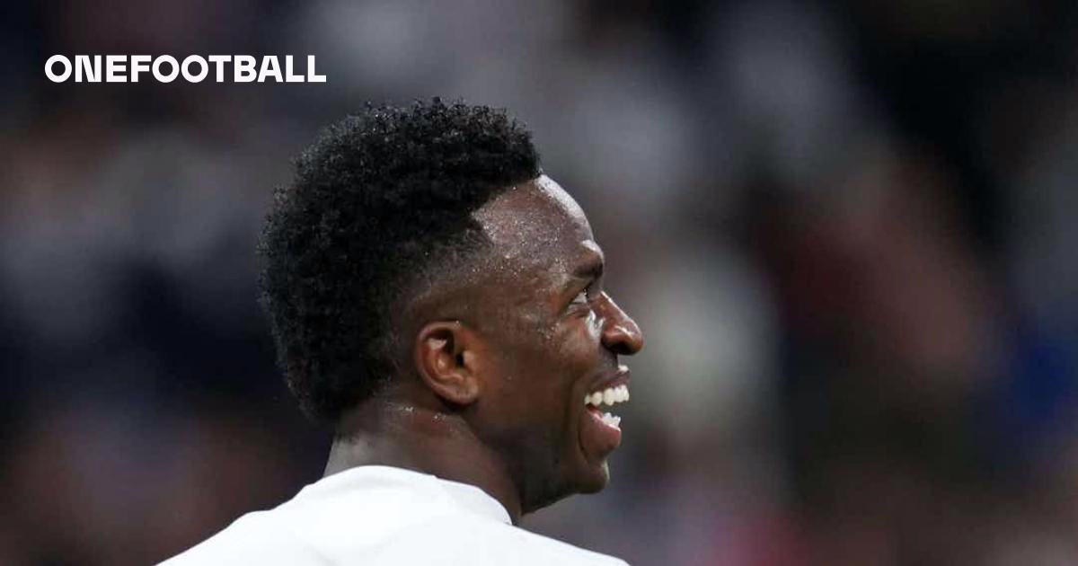 Vinicius se manifiesta en el terreno de juego.