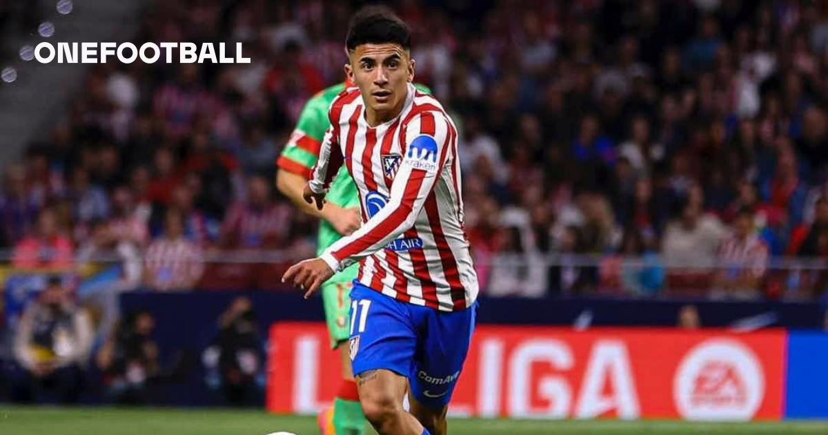 Thiago Almada aclaró su vínculo con el Atlético de Madrid.