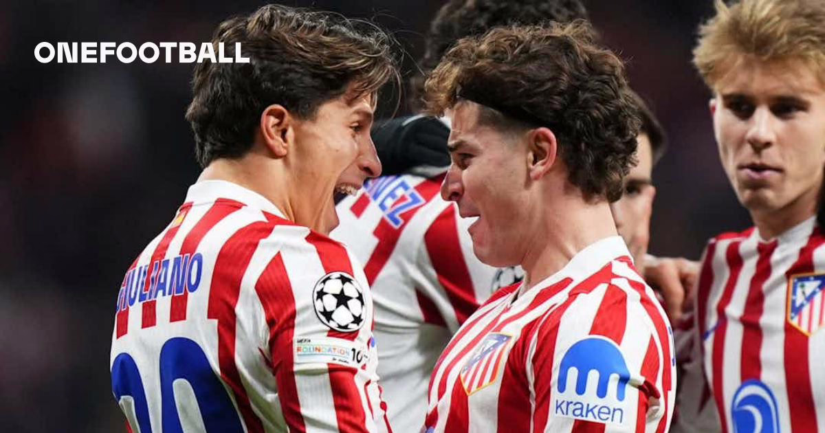 Giuliano Simeone, luego del empate del Atlético de Madrid en la Champions: "Siento que Julián está en muy buena forma".