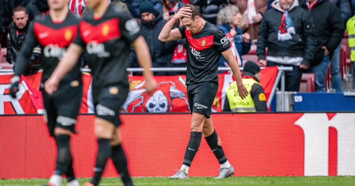 El Mallorca sufre en su propia área.