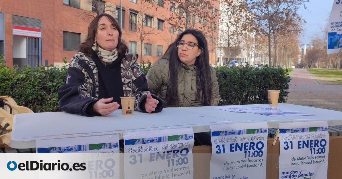 Protestas en Cañada Real en apoyo a todo Madrid: "La falta de acceso a la vivienda llevará de nuevo a la autoconstrucción"
