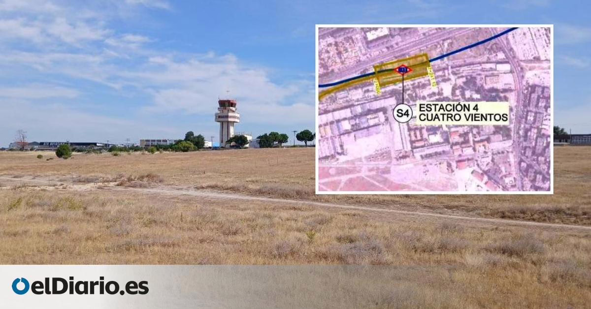 La Comunidad de Madrid elige Cuatro Vientos y bajo la base aérea para unir la línea 11 del Metro con la 10.