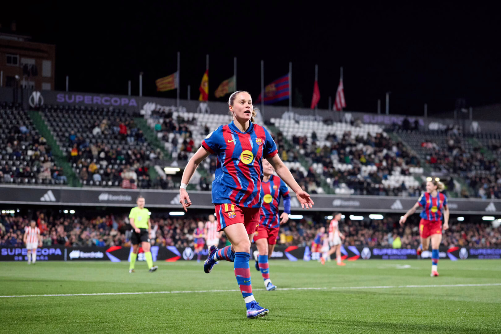 Un Barça que sigue sediento de triunfos y aspira a conquistar un nuevo título.