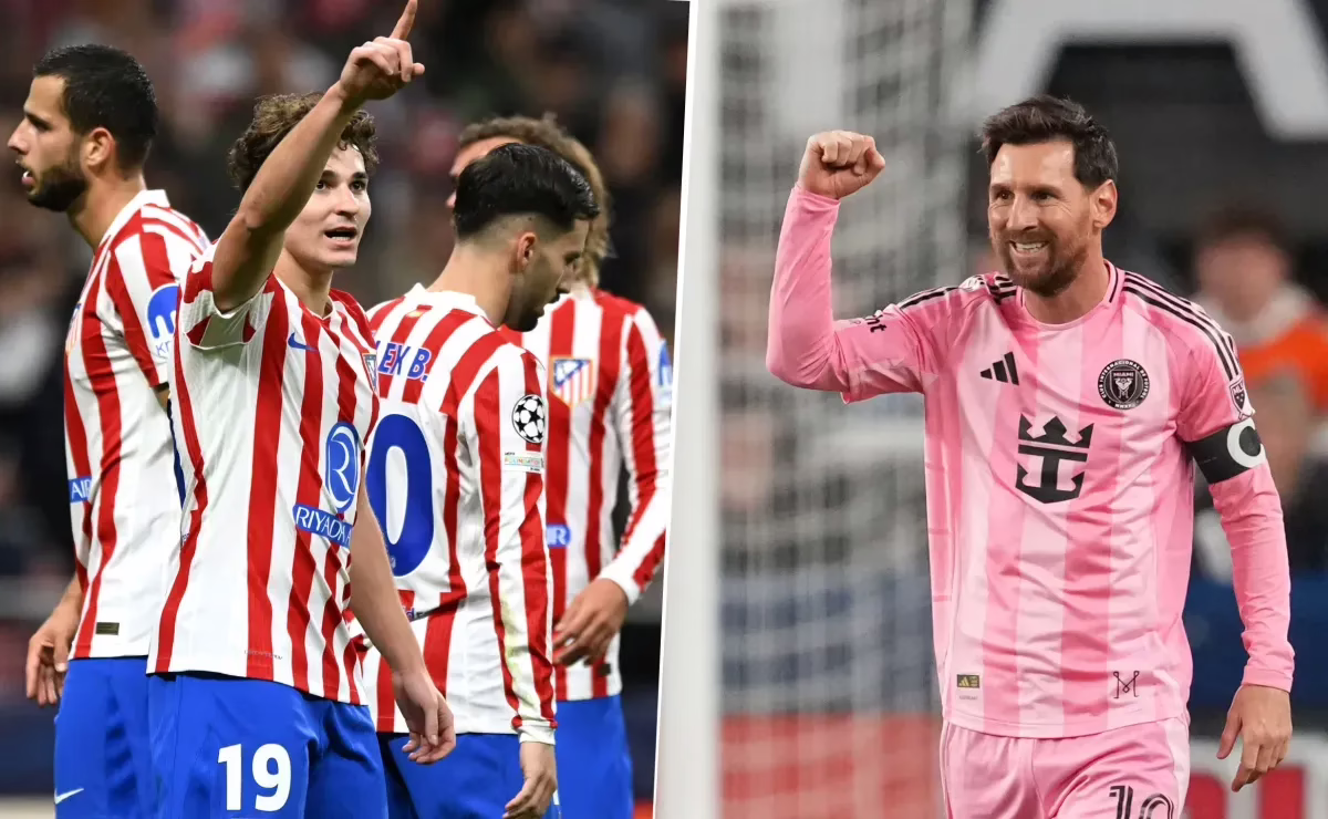 Las estrellas del Atlético de Madrid que podrían abandonar al Julián Álvarez para unirse al Inter Miami de Lionel Messi.