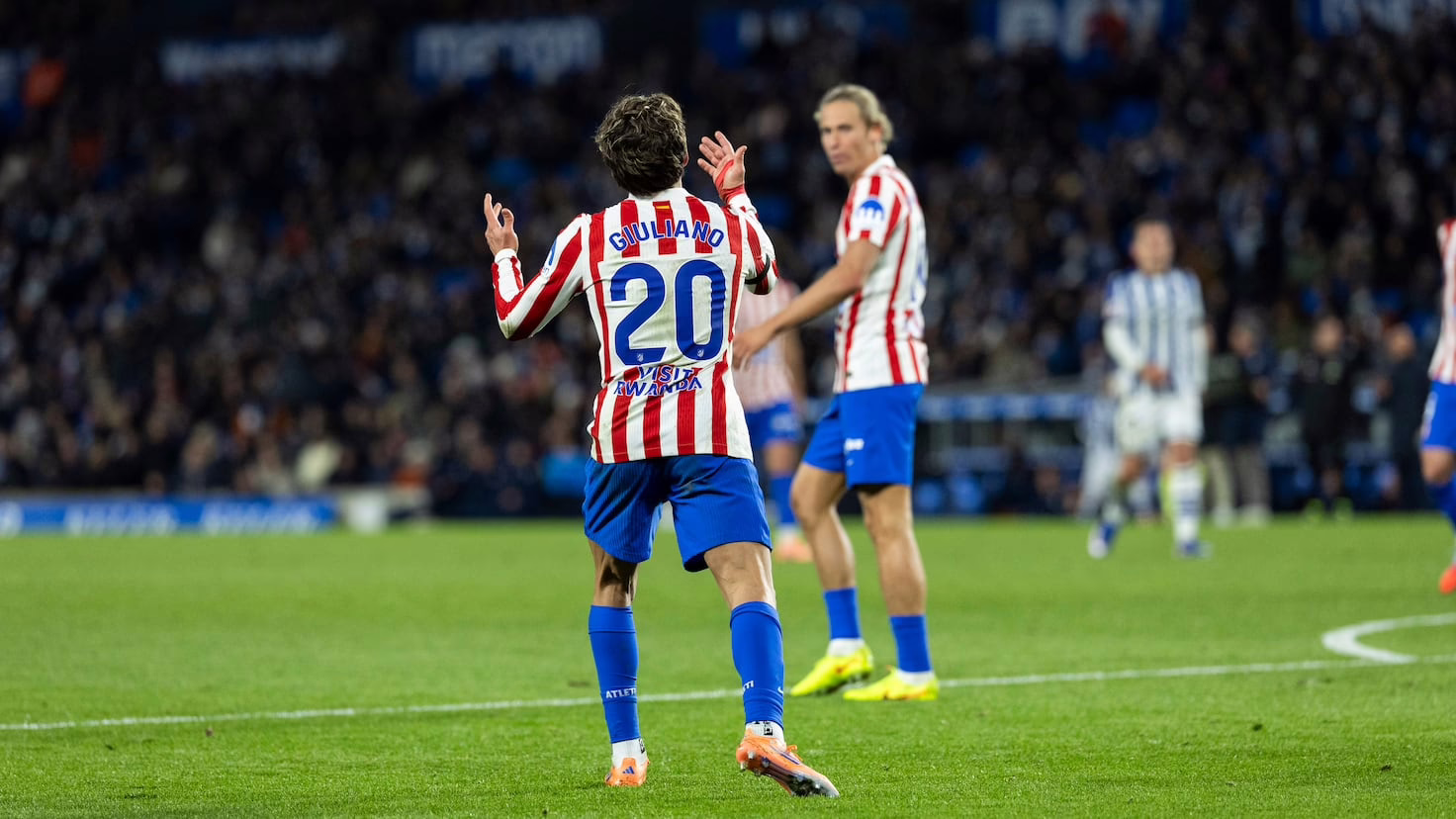 Resumen del partido: Real Sociedad 1-1 Atlético de Madrid, con goles y resultado.