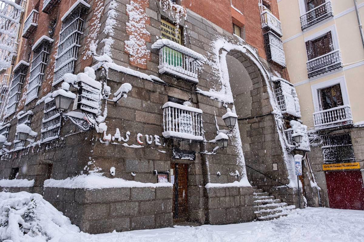 Francis no es Filomena, pero Madrid podría despertar con nieve en enero.