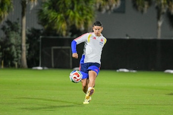 James Rodríguez necesita minutos para