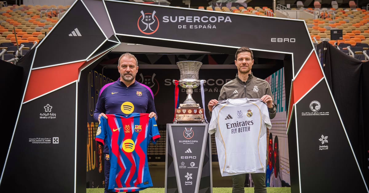 Estos son los enfrentamientos que definirán la final de la Supercopa entre Barcelona y Real Madrid.