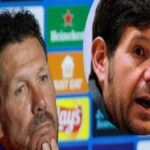 Mateu Alemany y Diego Simeone analizando las posibles incorporaciones del Atlético de Madrid.