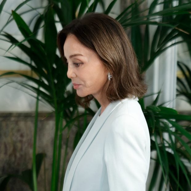 Isabel Preysler en la presentación de sus memorias. (Foto: Gtres)