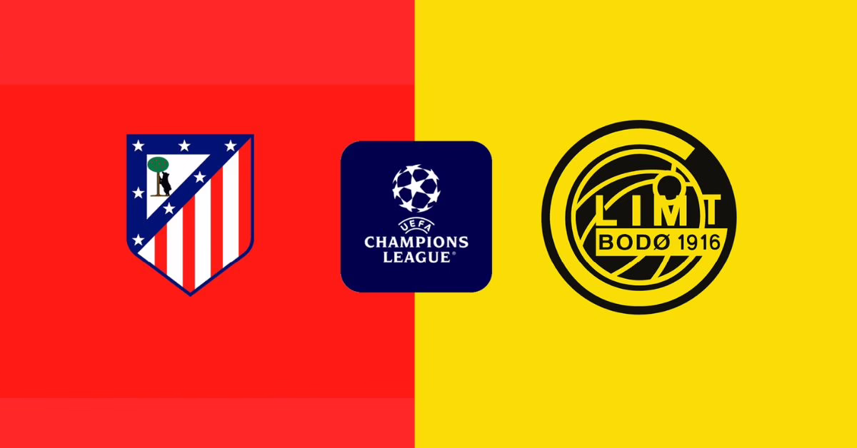 Atlético de Madrid - Bodo/Glimt: Horario y opciones para seguir la "final" por el pase a octavos de la Champions League.