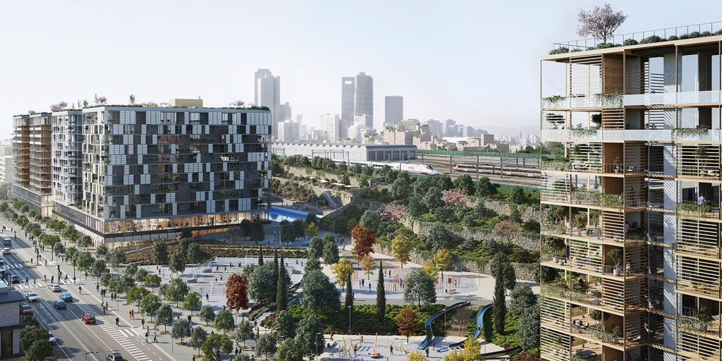 El primer barrio de Madrid Nuevo Norte comenzará su desarrollo urbano después del verano.