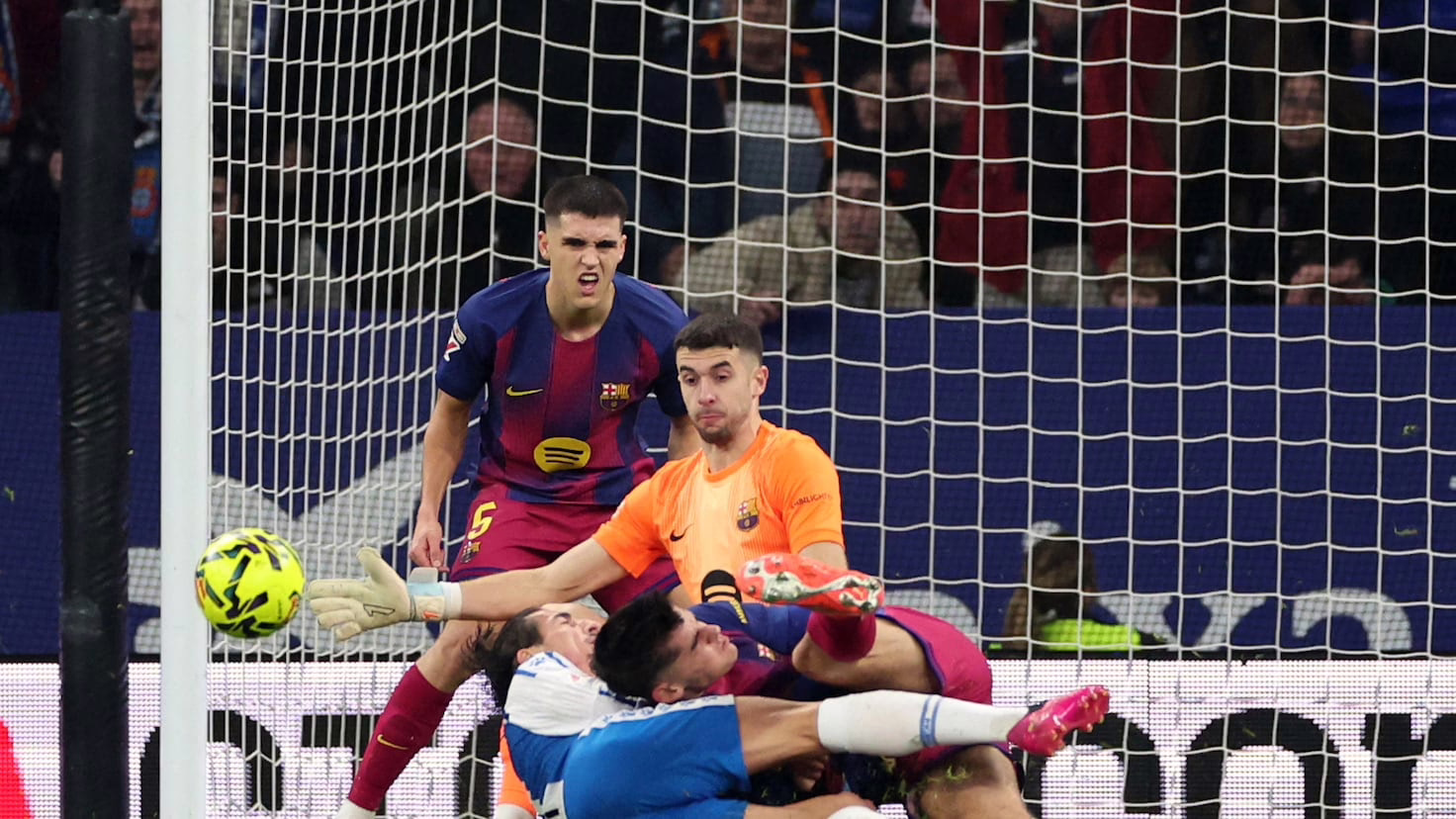 Resumen del partido Espanyol 0-2 Barcelona: goles y resultados.
