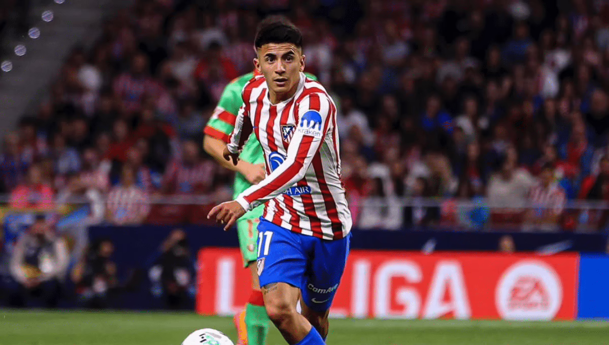 Thiago Almada no está acumulando tiempo de juego en el Atlético de Madrid y su porvenir es incierto: "Está en el mercado".