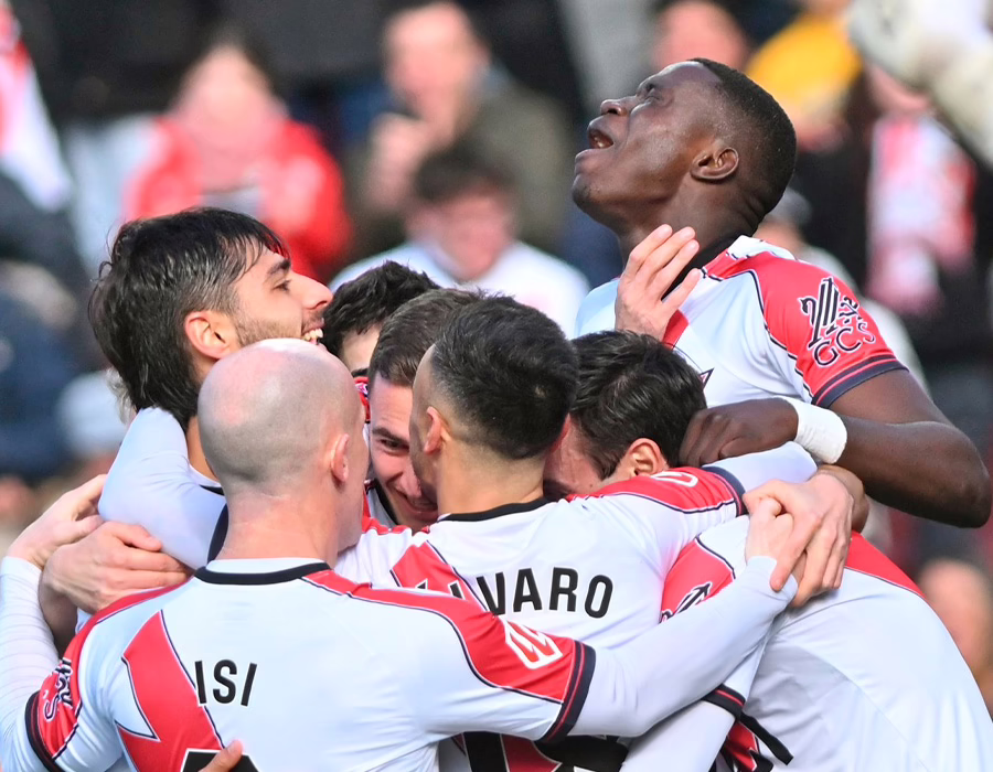 Victoria del Rayo Vallecano en la jornada 19 de LaLiga - Diario Deportes