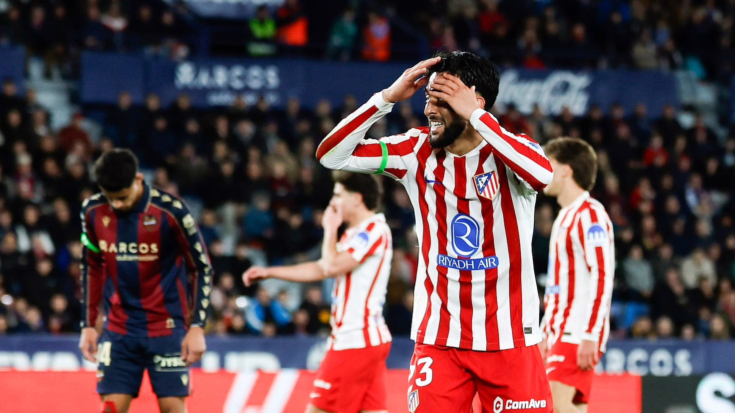 Levante 0-0 Atlético: análisis, anotaciones y resultado final.