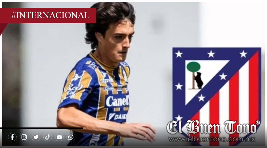 Emiliano Muñoz, prometedor futbolista mexicano, se une al Atlético de Madrid.