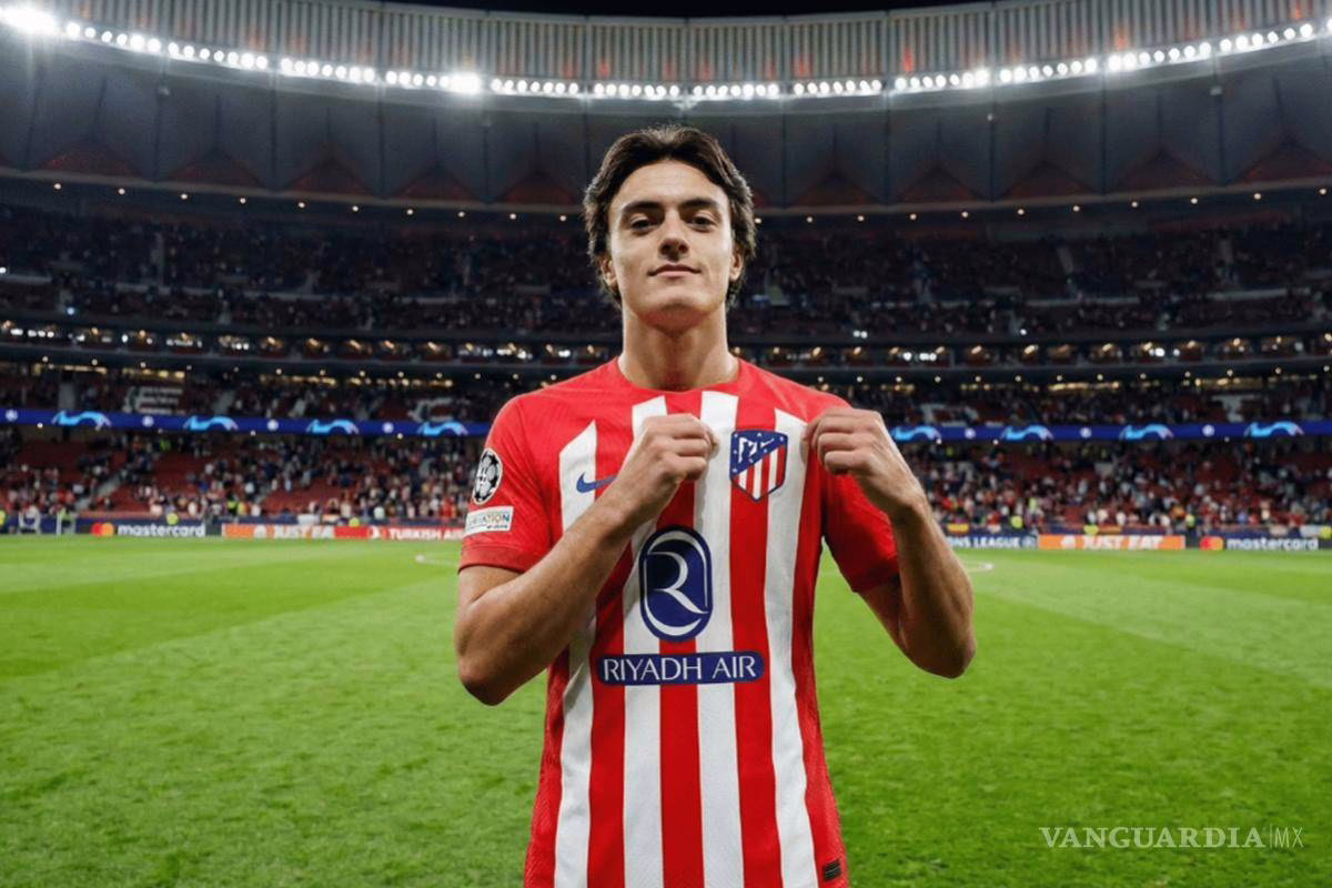 ¿Quién es Emiliano Muñoz?... el talento mexicano de 16 años que se unió al Atlético de Madrid.