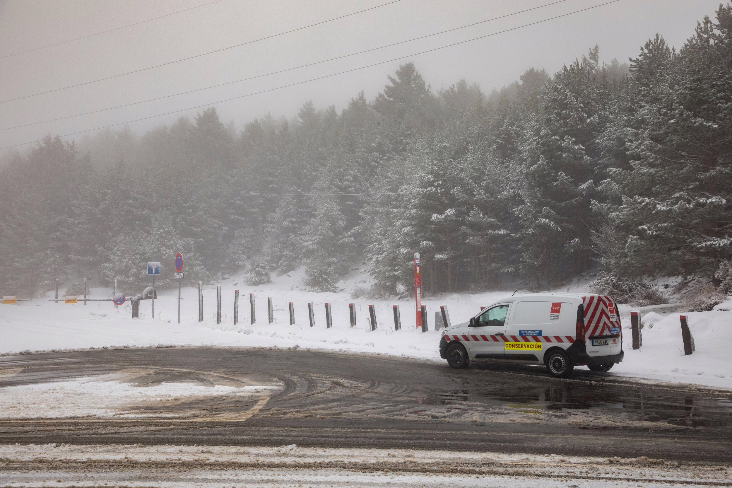 La Comunidad implementa el Plan de Emergencias por la llegada de la nieve.