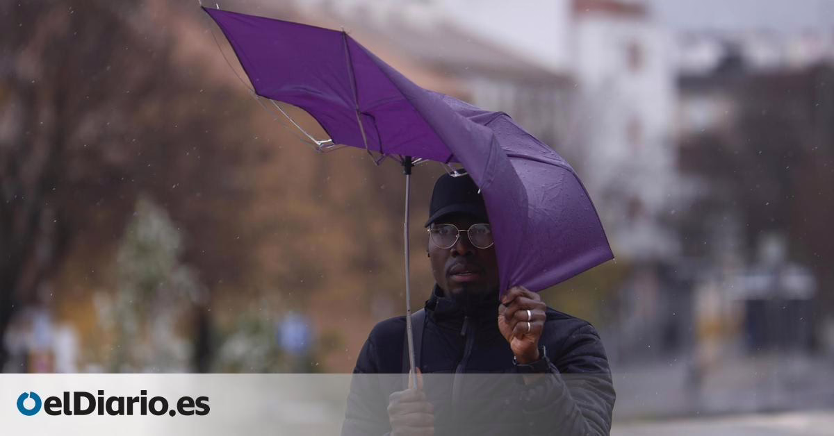 CONDICIONES METEOROLÓGICAS EN MADRID: Alerta amarilla por la tormenta Joseph, con fuertes vientos y nieve este miércoles.