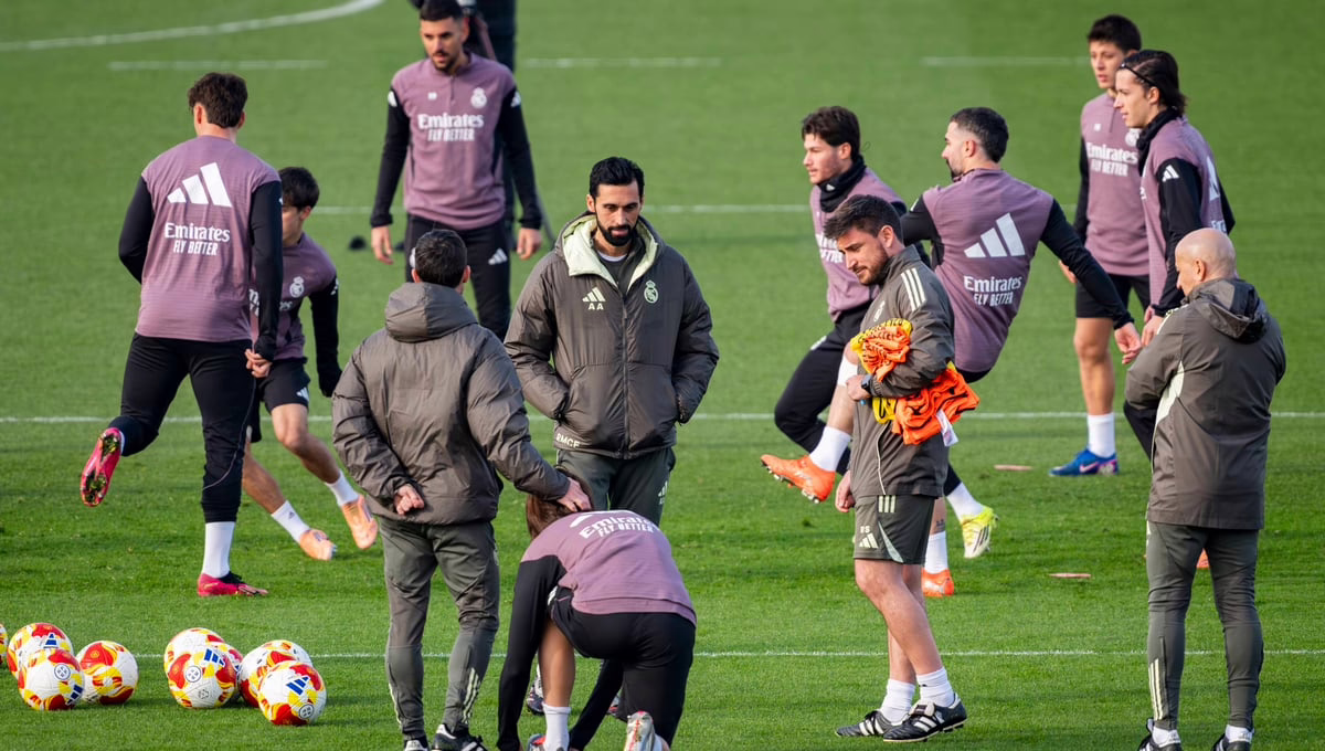 Debut de Arbeloa como entrenador del Real Madrid con siete jugadores del filial y cuatro ausencias por lesiones.