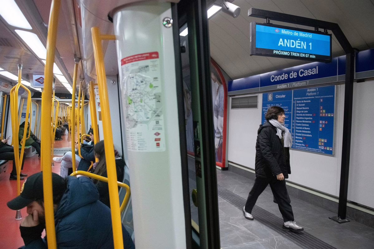 La línea 6 del Metro cambia su horario a partir de este miércoles y concluirá a las 23:00 horas de domingo a jueves.