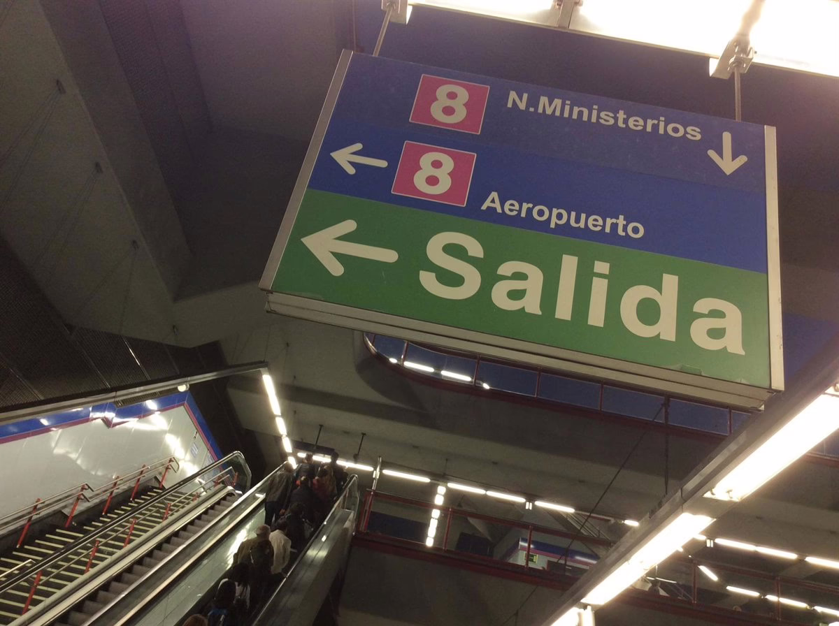 El Metro aumentará la frecuencia de la Línea 8 entre un 60% y un 100% durante la celebración de Fitur.