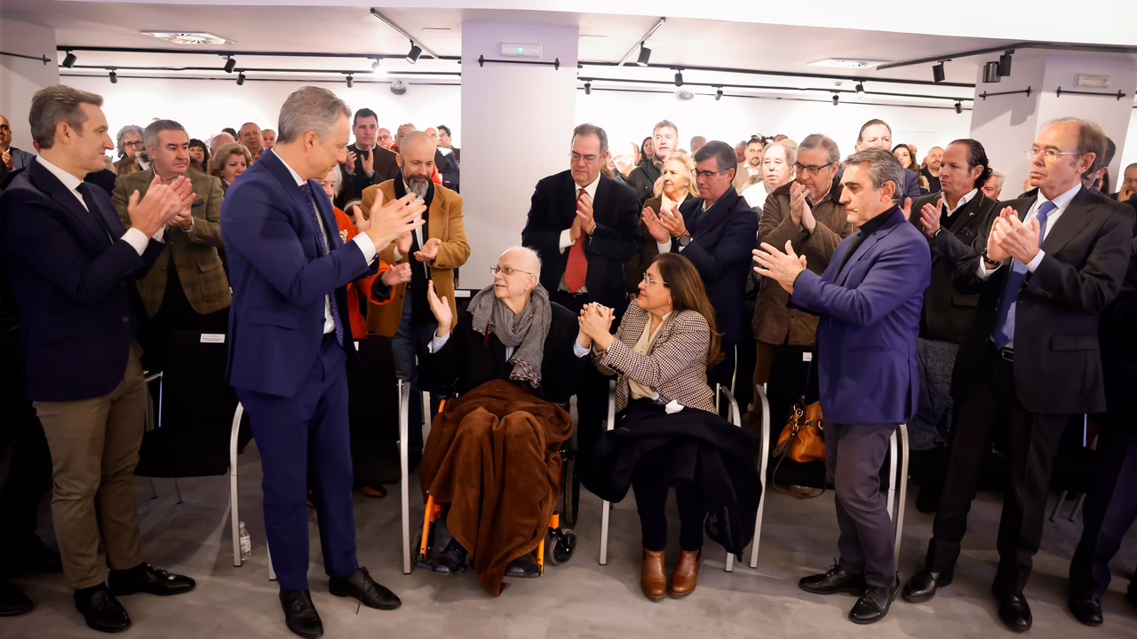 Madrid homenajea a Miguel Ángel Moncholi.