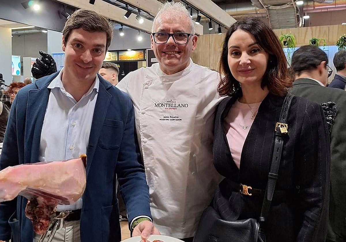 Ibéricos Montellano brilla una vez más en Madrid Fusión con su producto insignia.