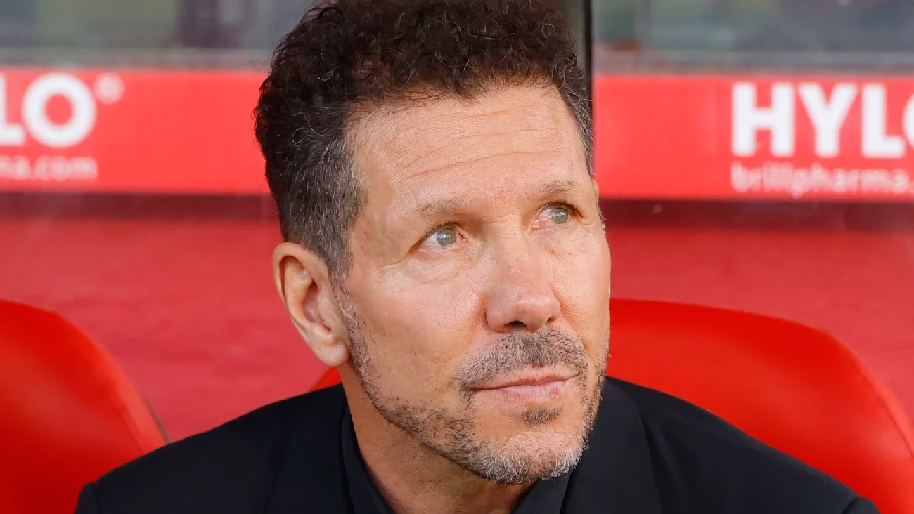 Cholo Simeone mostró su respaldo hacia el delantero argentino.