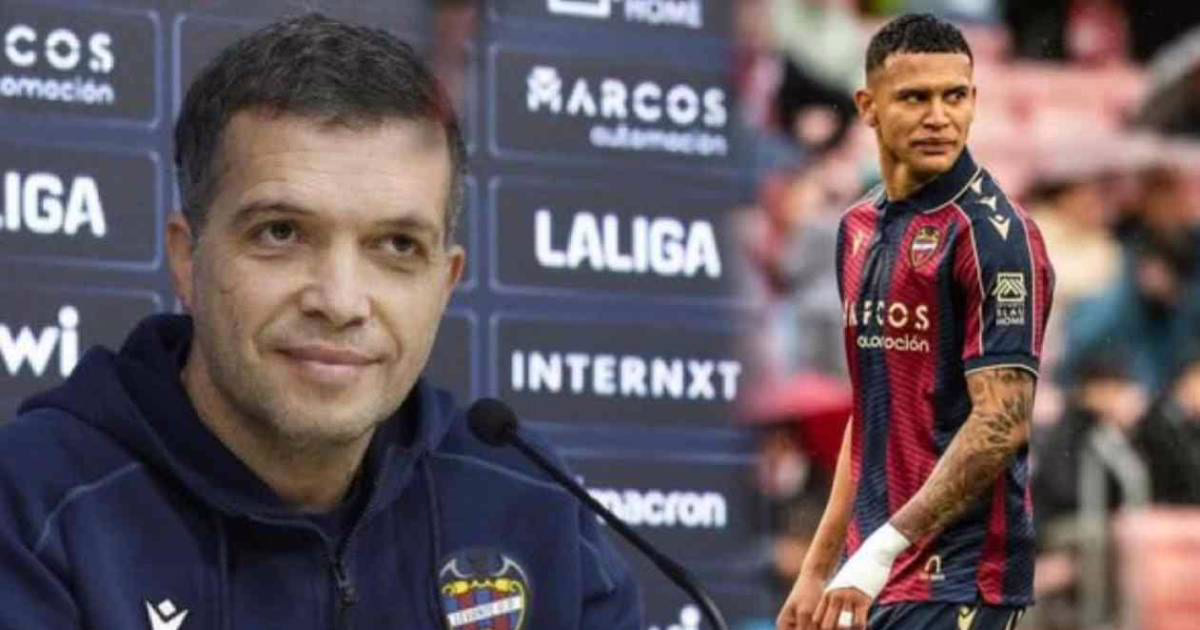 El técnico del Levante aclara la razón por la que Arriaga no participó en el partido contra el Real Madrid.
